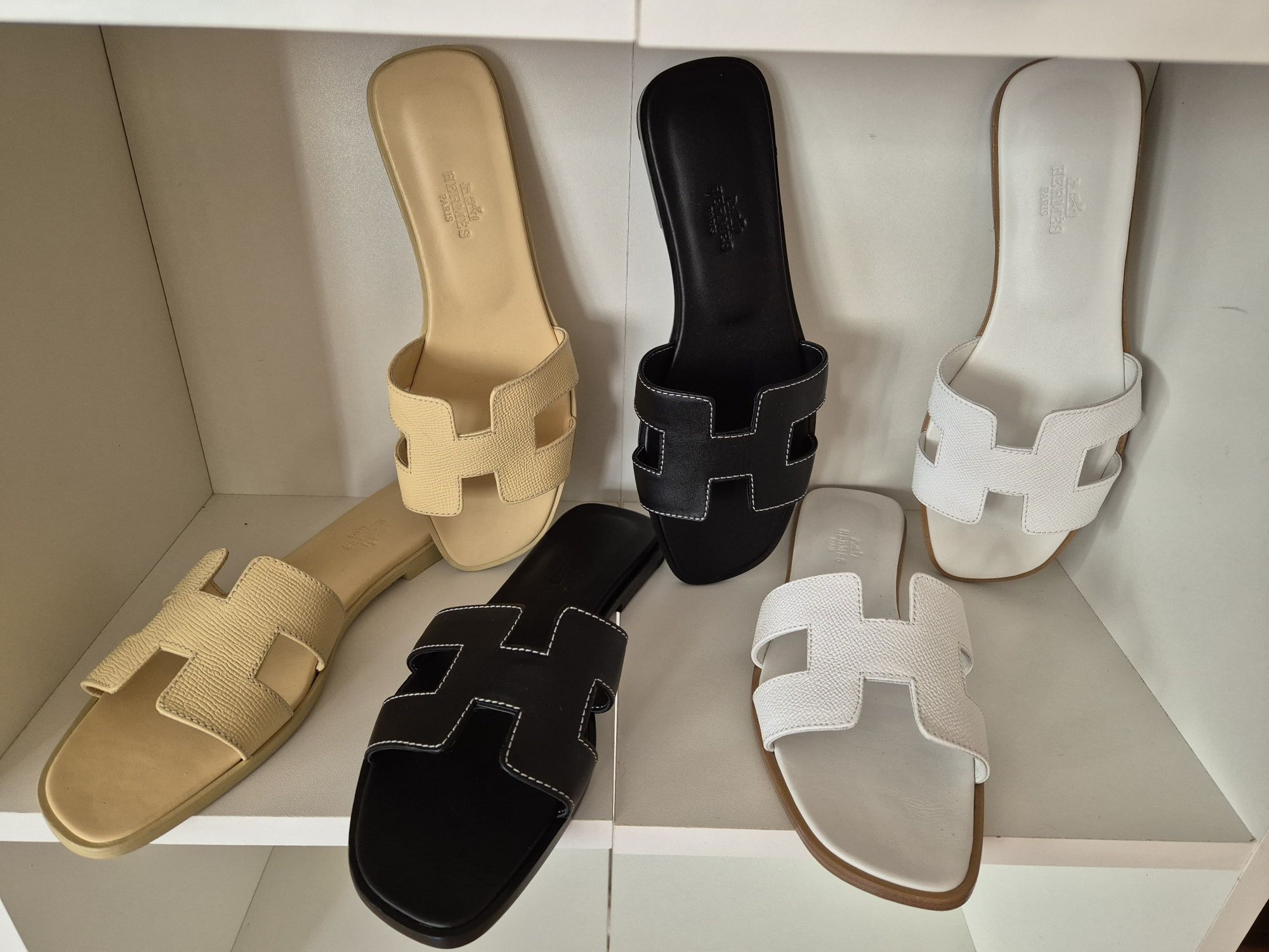 Hermès Oran естествена.кожа