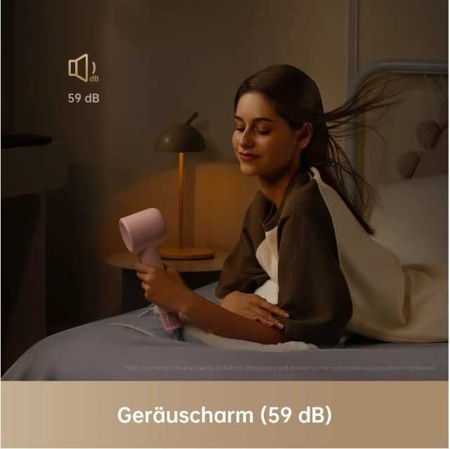 Ултразвуков сешоар за коса Dreame Gleam розов