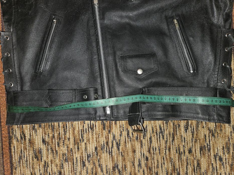 Рокерско яке (рокерия) от естествена кожа