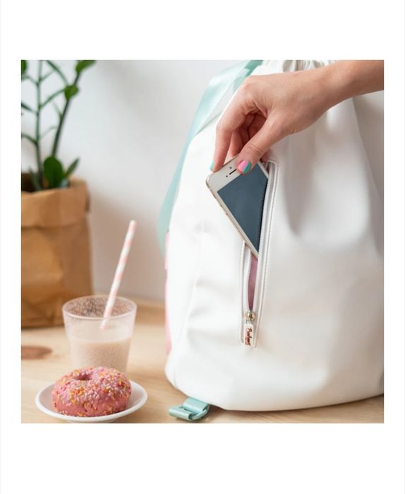 Ученическа раница Pusheen Rose Backpack, Cupcake, раница за момичета,