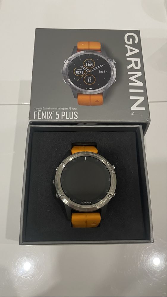 Смарт-часы Garmin Fenix 5 Plus Sapphire Titanium