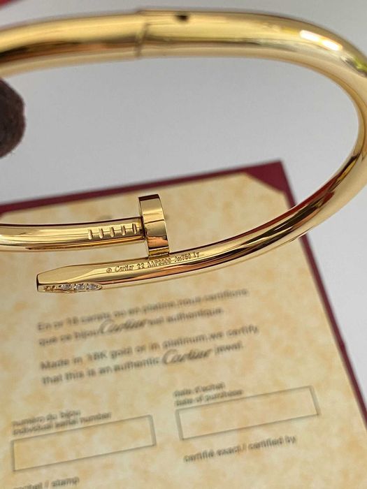 Brățară Cartier Cui 22 Aur 18K cu diamante