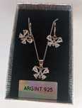 Set cercei și colier argint 925