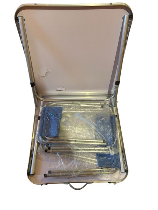 Сгъваема туристическа, рибарска маса с  4 стола