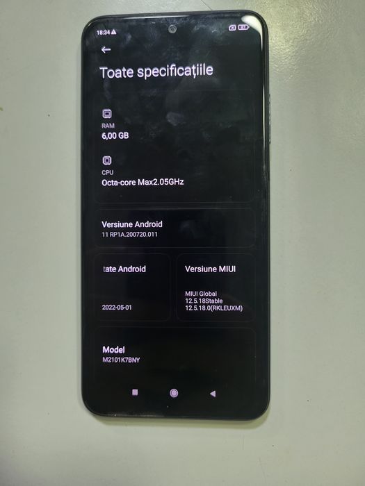 Redmi NOTE 10s Impecabil ca Nou Poze Reale