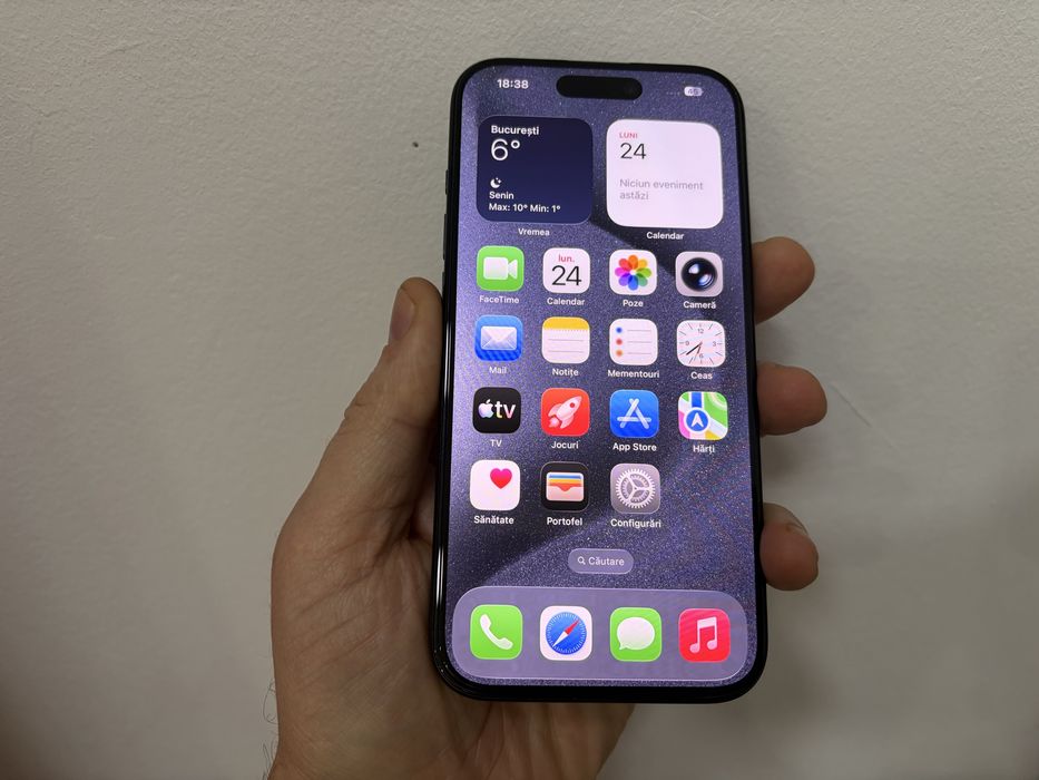 Iphone 15 Pro, 128 gb, Blue Titanium