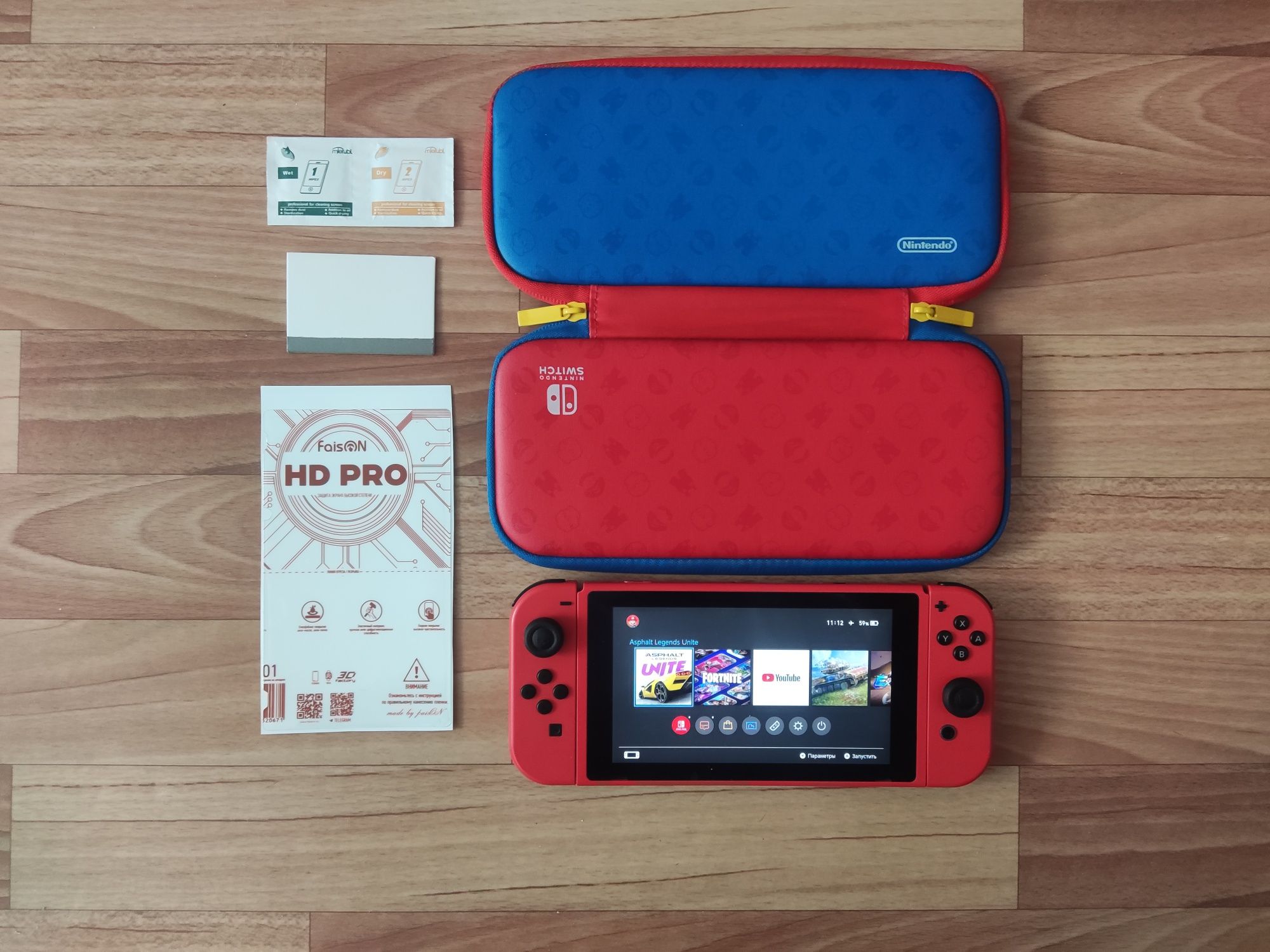 Nintendo switch Mario edition