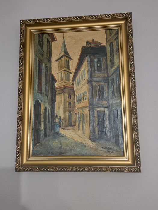 Tablou ulei pe panza, autor Ilie Ionascu!