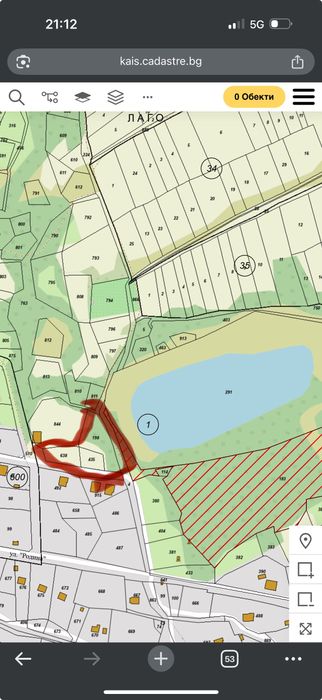 Продава се Парцел в с. Габрене, Област Благоевград - 3200 кв.м за 16 €/кв.м - Снимка #12