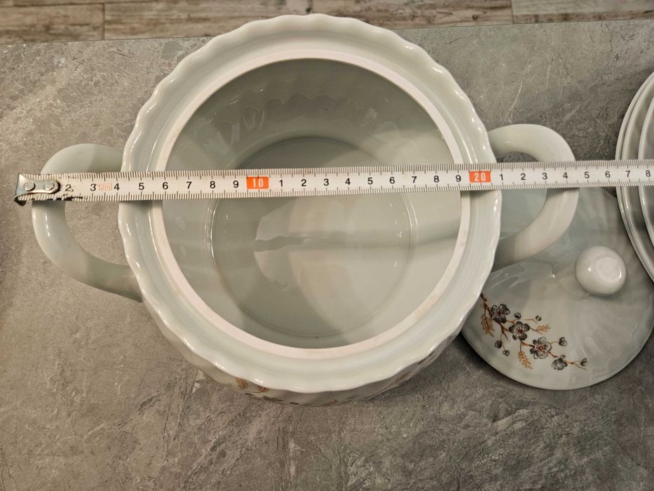 Ретро винтидж порцеланов сервиз „Китка“ – Нови пазар, България