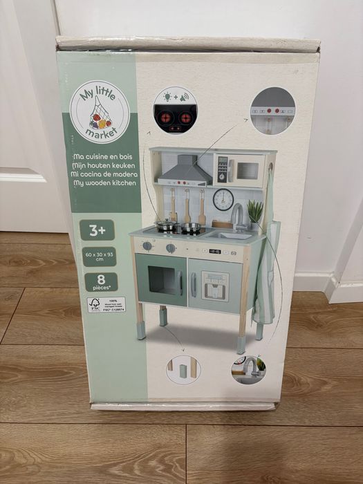 Bucătărie de jucărie din lemn tip lidl