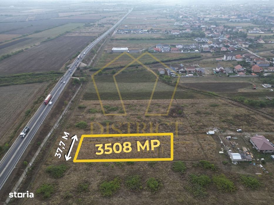 Teren hale / birouri / servicii | Centura Dumbravita - Giarmata-Vii