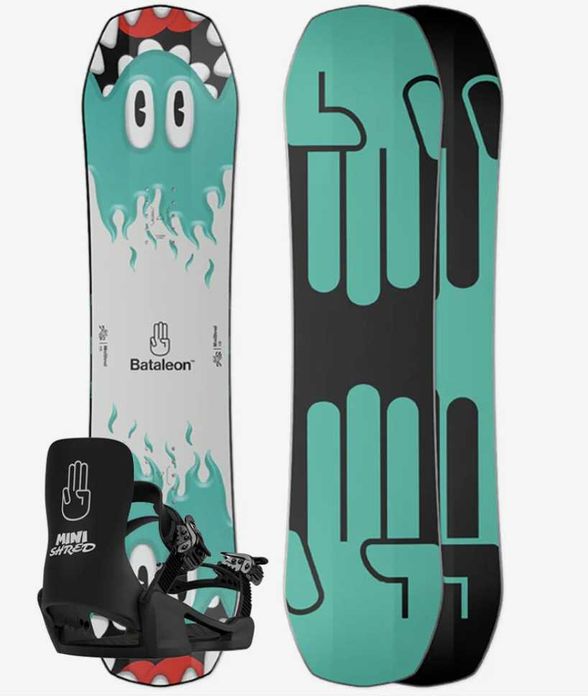 Детски Сноуборд + Автомати 115 Bataleon Minishred Youth + Bindings ML