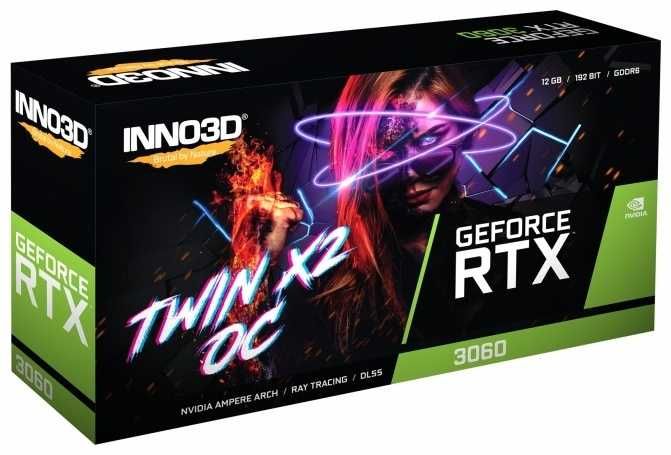 Продам RTX 3060 TWIN X2 OC