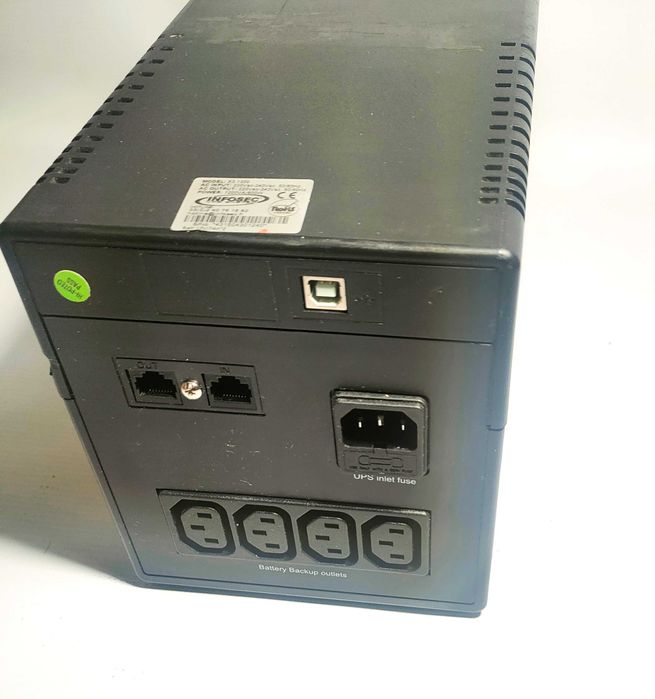 UPS Infosec X3 1200/600W, цената е с вкл. ДДС, гаранция