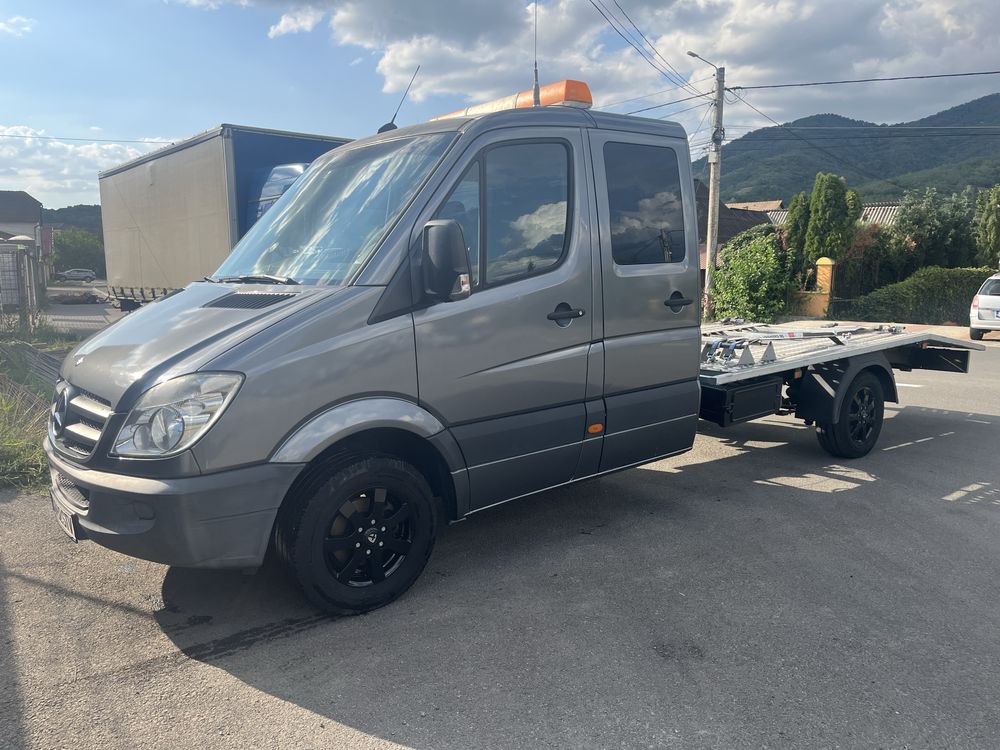 Mercedes Sprinter 316cdi platforma transport auto euro 5