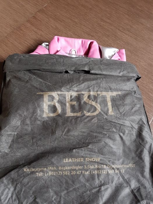 Кожено яке за момиче 146