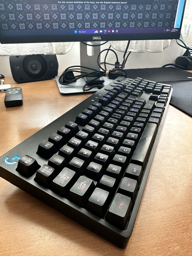 Tastatura Mecanica Logitech G810 pe fir