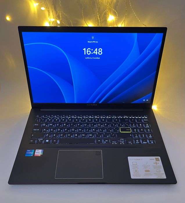 ASUS VivoBook 15 K513E — i5-1135G7 / 8 ГБ / 512 ГБ