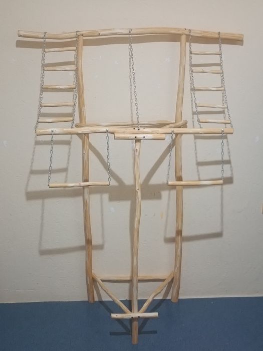 Игрална площадка-кацалка за папагали