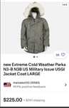Geaca de iarna US Army ,mărime L