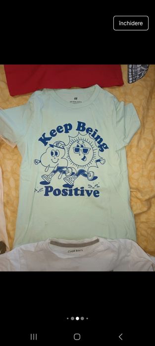 6 tricouri, m 110-116