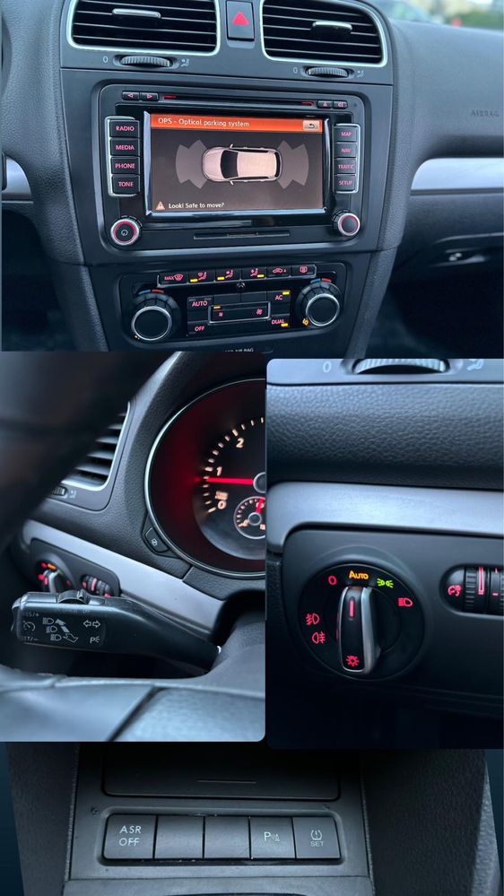 VW GOLF 6// 2.0 DIESEL//110 cai// piele alcantara