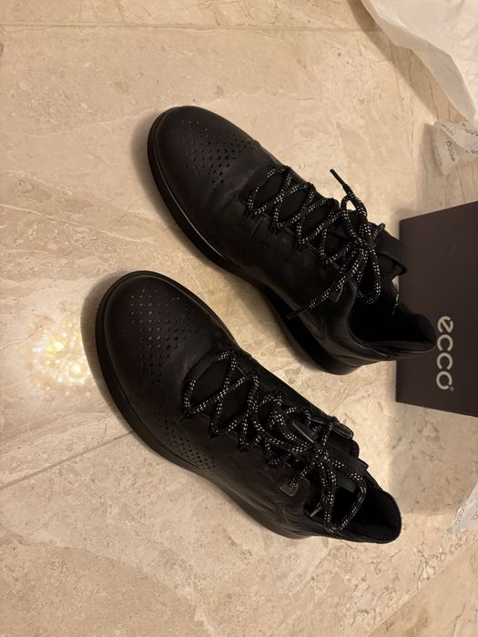 Ghete Ecco piele marimea 40