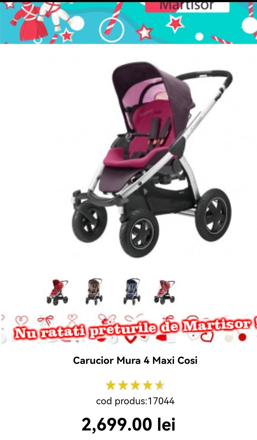 Carucior Maxi Cosi Mura 4