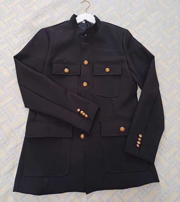 Чёрный пиджак женский