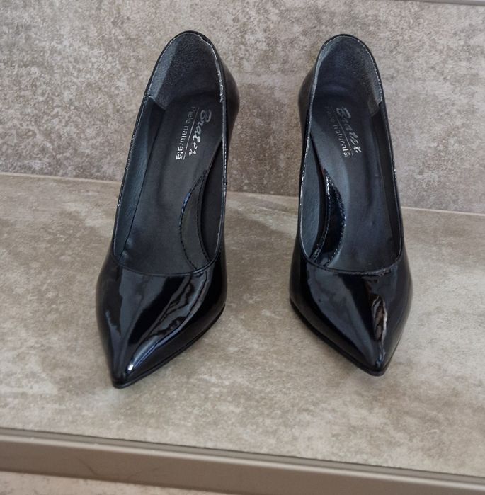 Pantofi dama, stiletto, negri