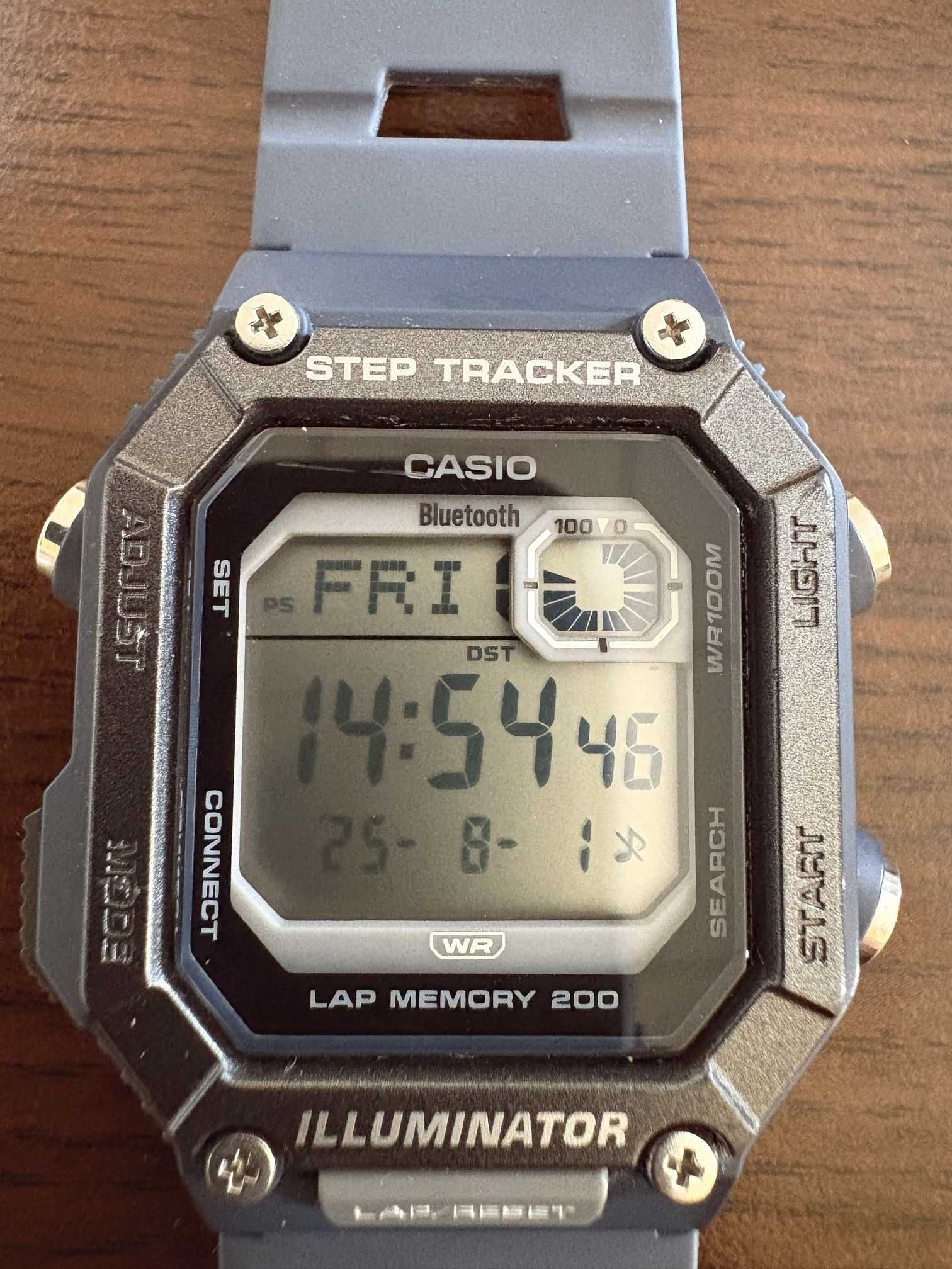 Casio Bluetooth часовник с крачкомер WS-B1000-2A