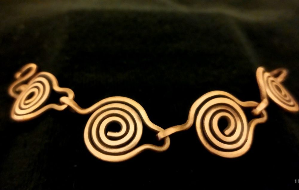 Медный Браслет лечебный Handmade