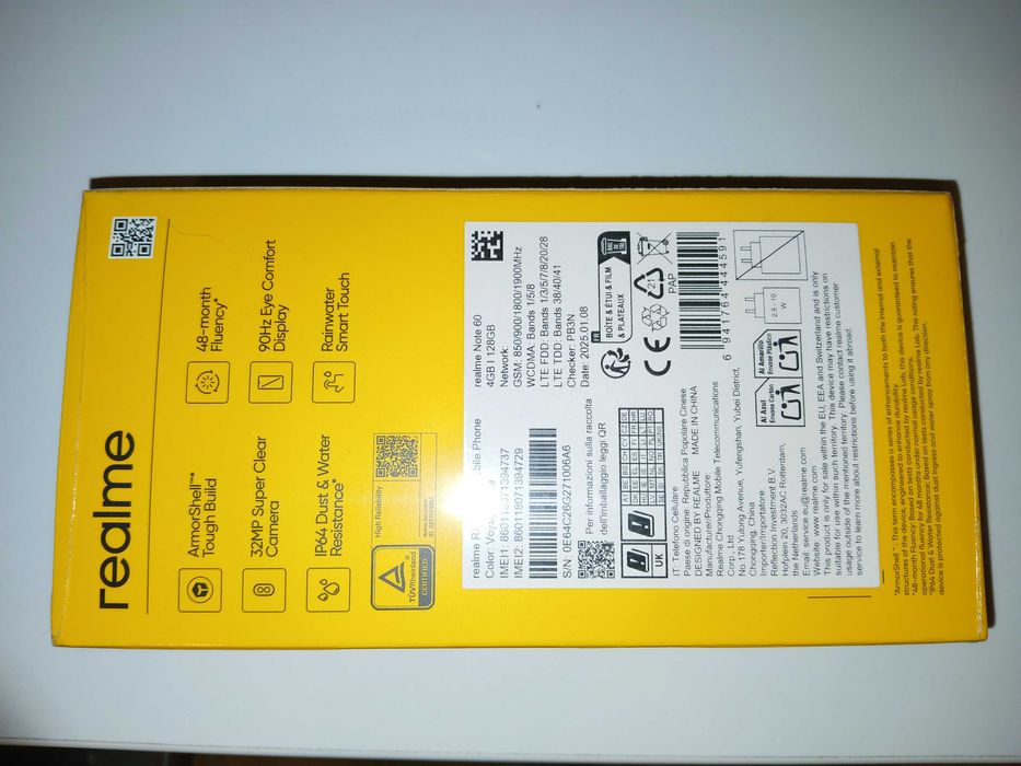 Чисто нов Realme Note 60