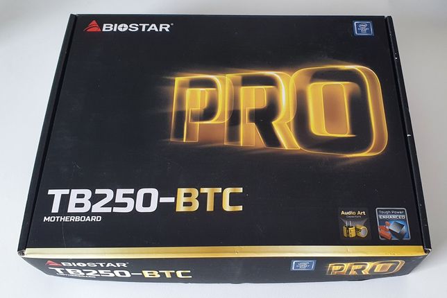 Kit mining placa de baza Biostar TB250 BTC CPU Intel 3900