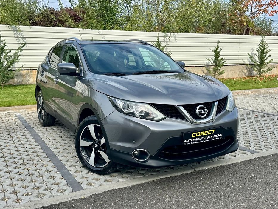 Nissan Qashqai / camera 360 / navigatie / geam panoramic / garantie / rate