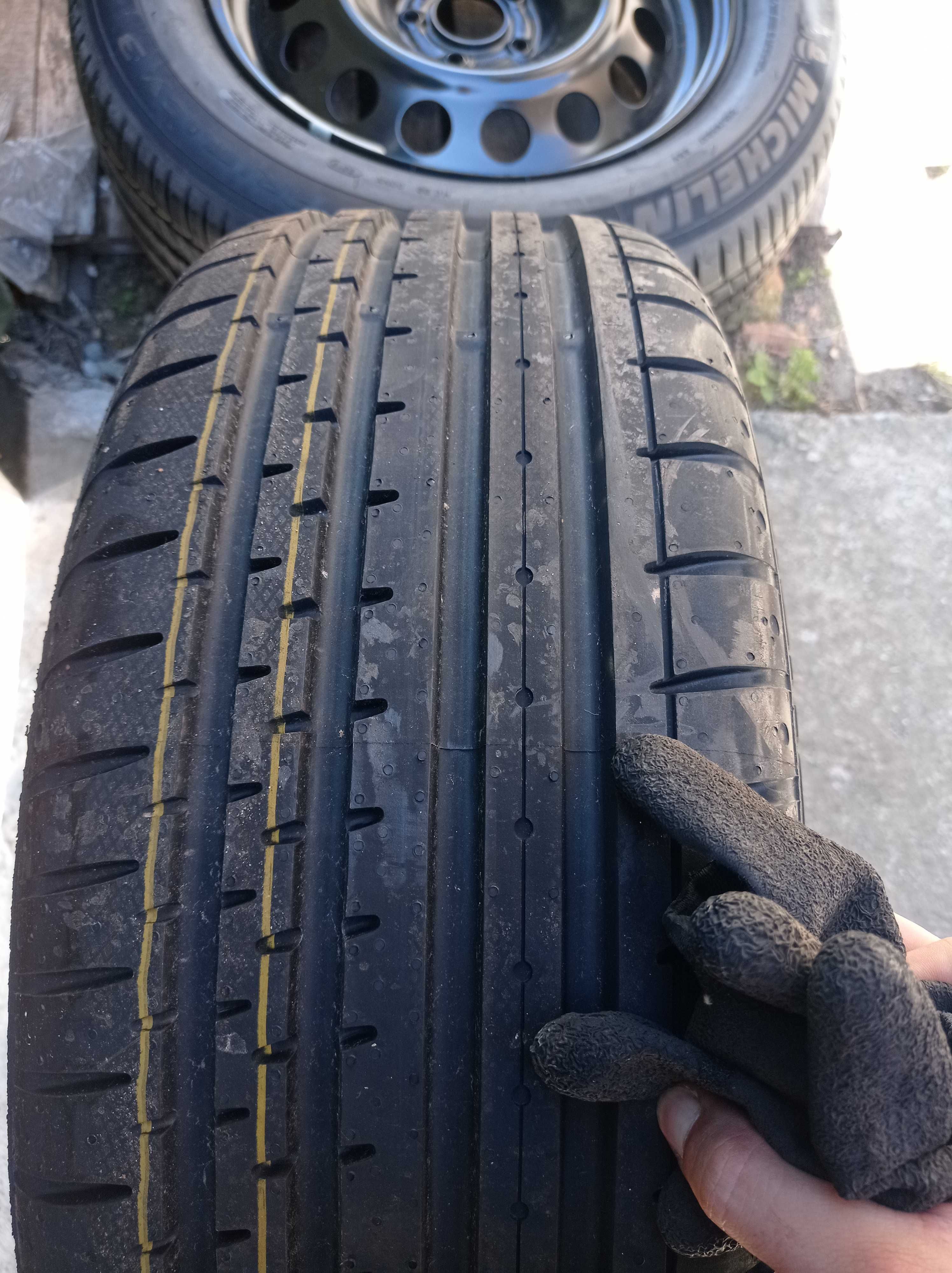 16 5x112 Vw/Seat/Skoda Резервна джанта с гума-Внос от Австрия