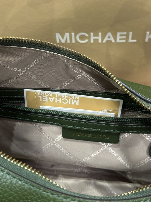 Дамска чанта Michael Kors Piper Amazon Green