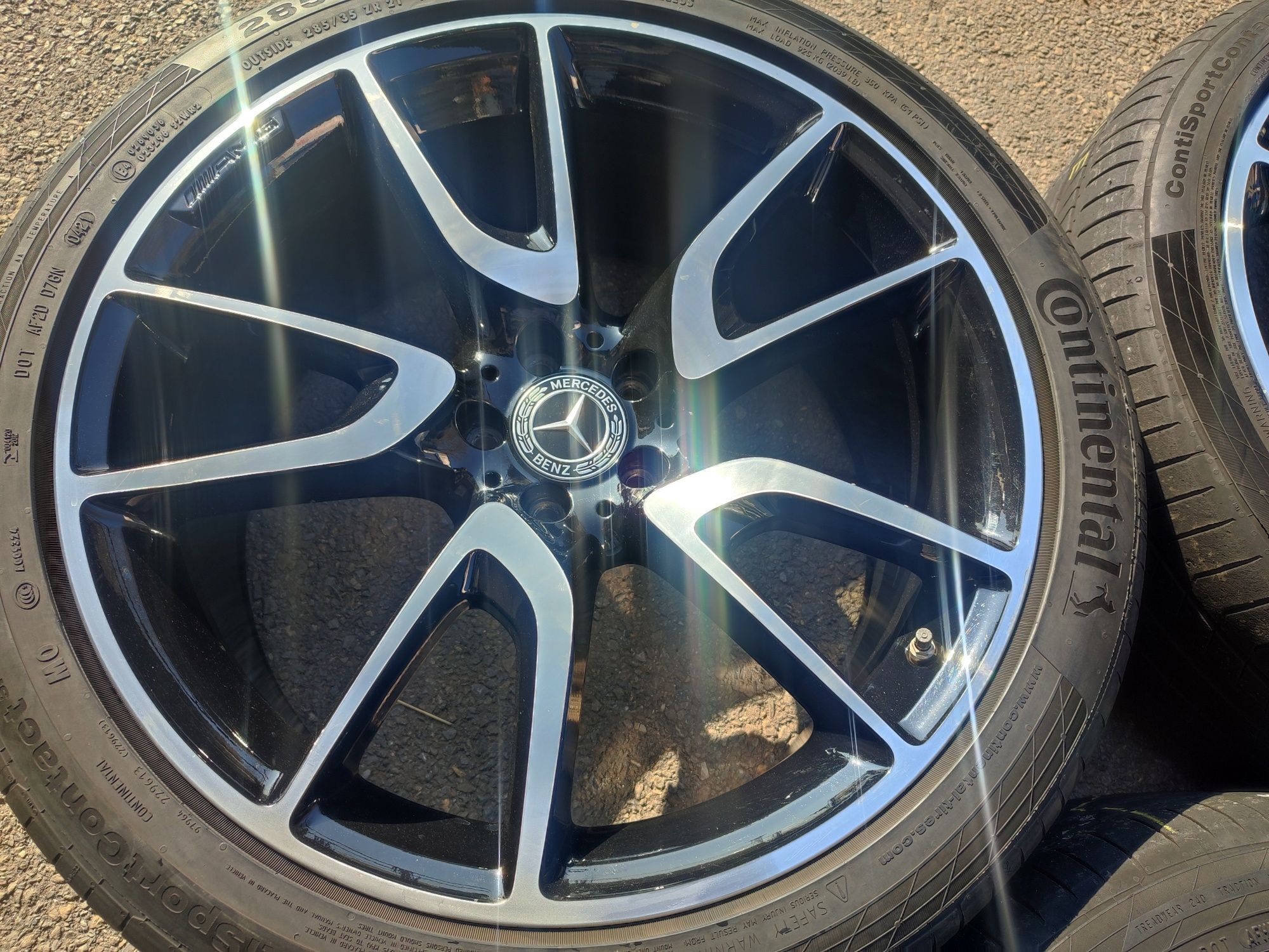 21" оригинални алуминиеви джанти за Mercedes GLC/GLE/S klass.