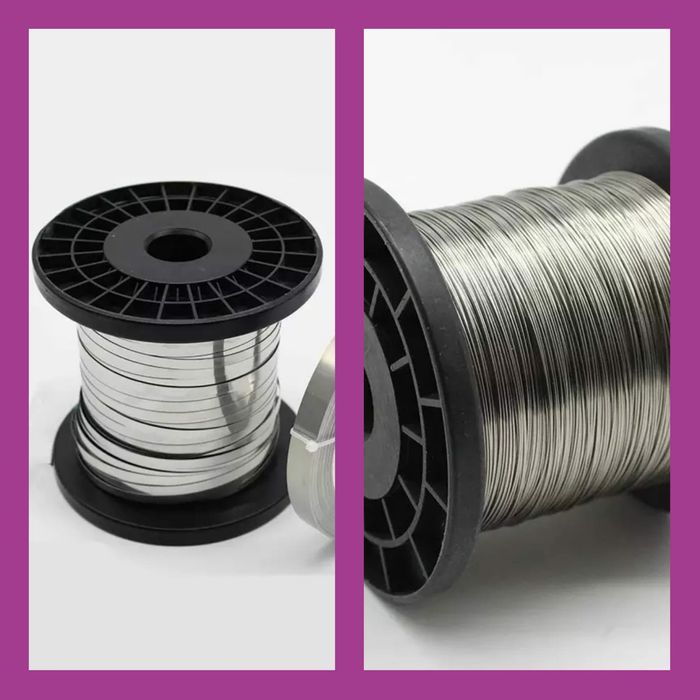 Fir nichelina sârmă platbanda tăiat polistiren burete spuma carte