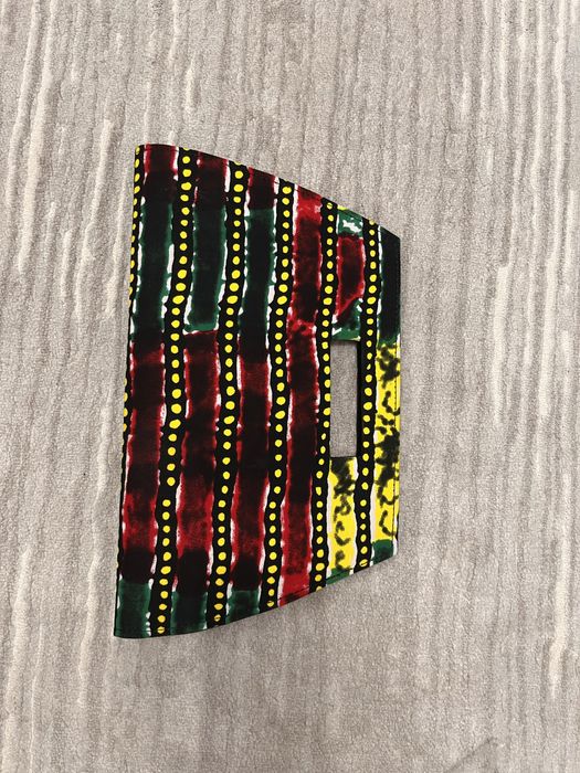 Geanta plic, imprimeu african