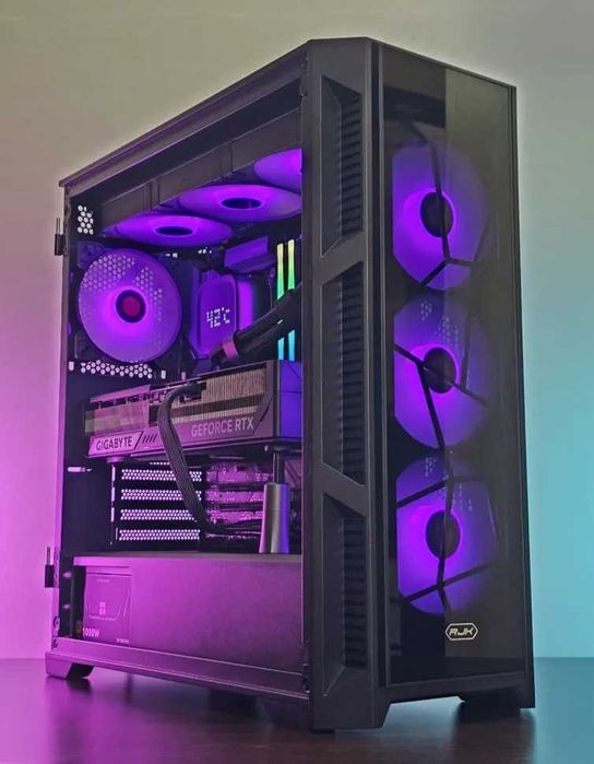 НОВ: 9800X3D/RTX5090/32GB RAM/1TB SSD/Водно/Геймърски комп - DRBEST1