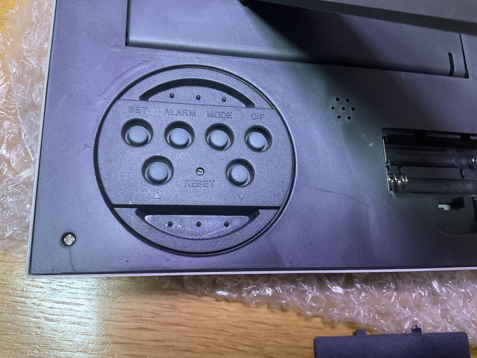 Ceas cu rama foto si termometru