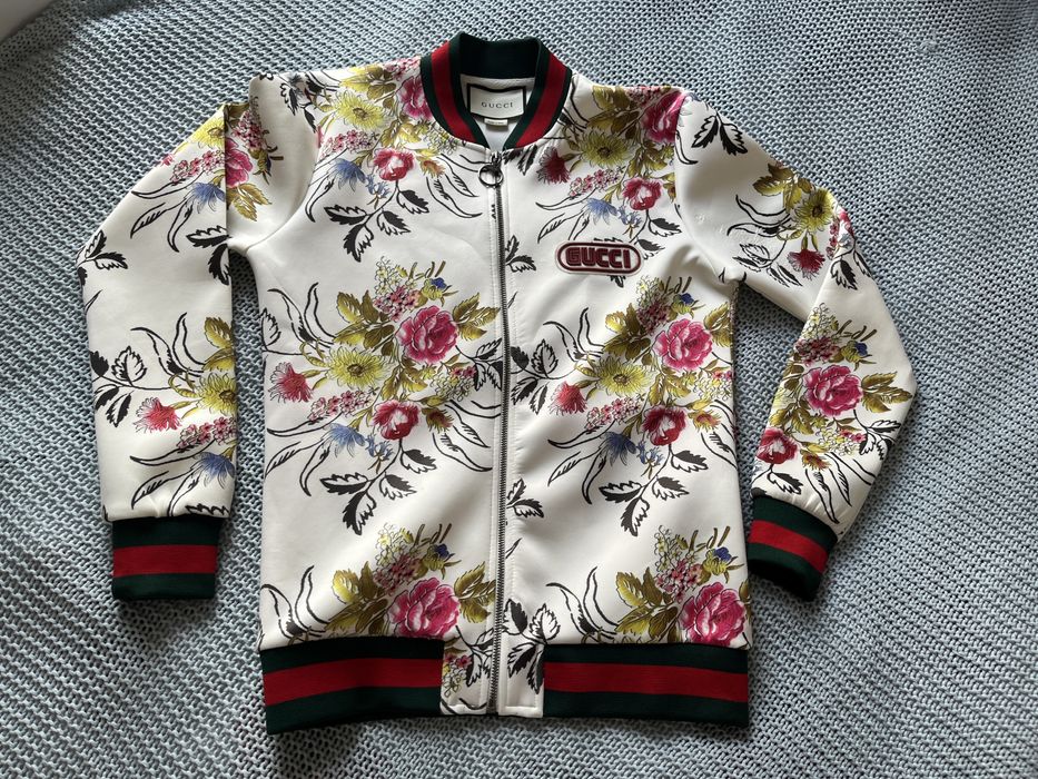 gucci floral print jacket
