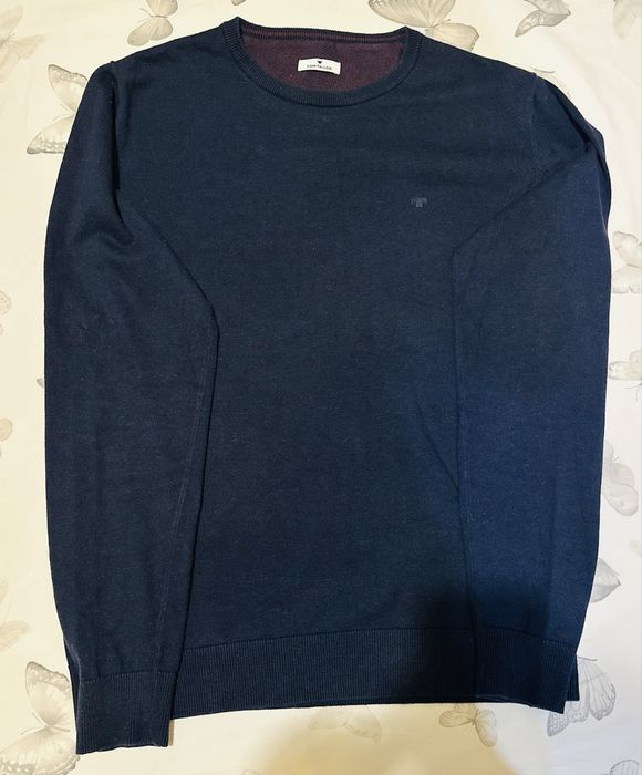 Pulover Tom Tailor albastru închis – L