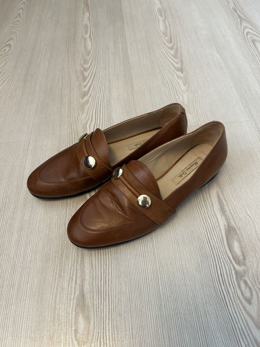 Pantofi eleganți maro din piele – Massimo Dutti