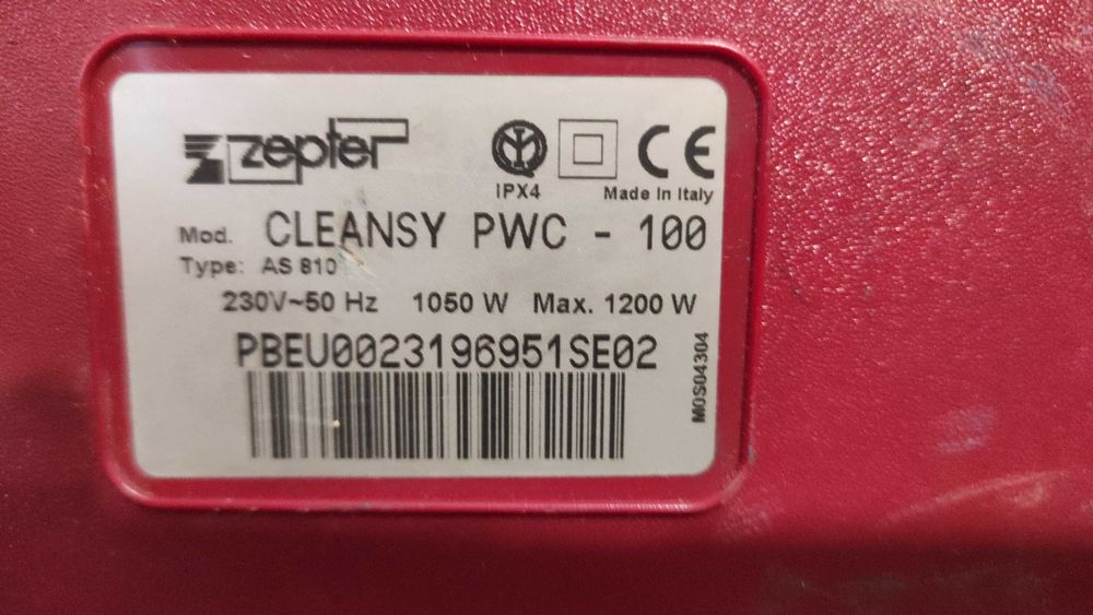 vand aspirator ff puternic Zepter Cleansy  filtrare prin apa st perf