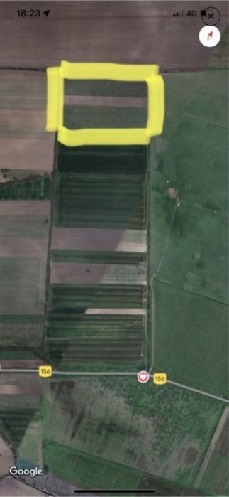 Teren agricol 6,8 ha imprejmuit.