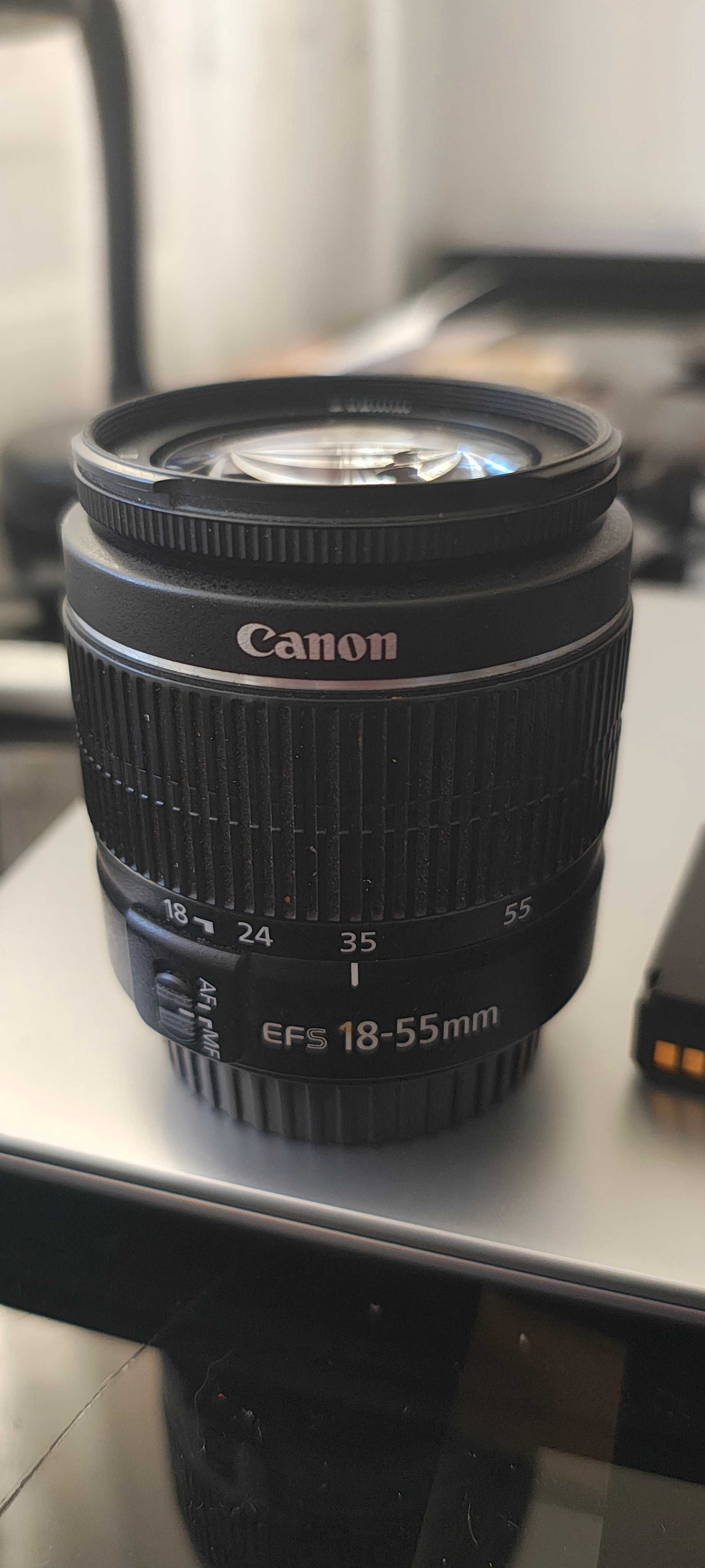 Kit Canon 1100D si 2 obiective Canon