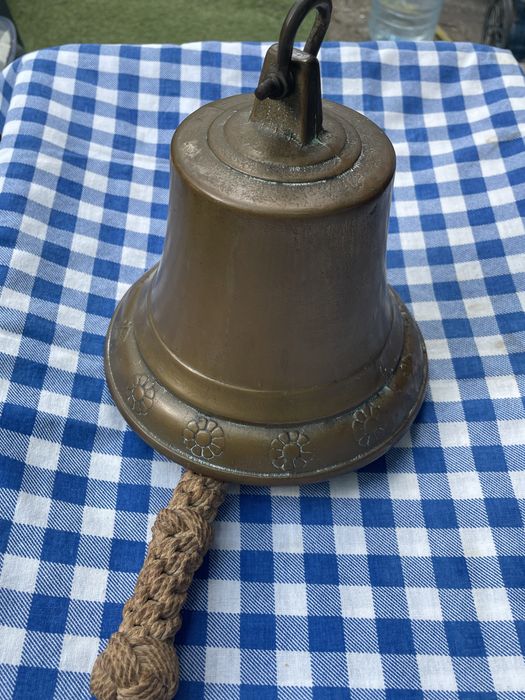 Clopot de alama marinaresc masiv